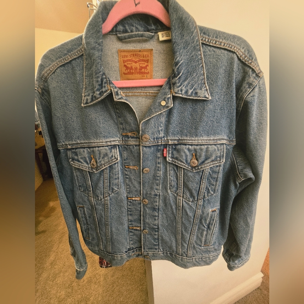 Levi's Blue Denim Jacket for Women